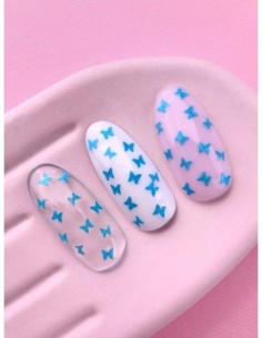 Lunamoon Top Butterfly Blue 2