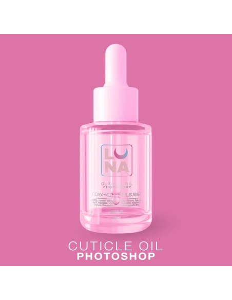 LUNAmoon Photoshop Oil Dry Cuticle Oil with Strawberry with Cream